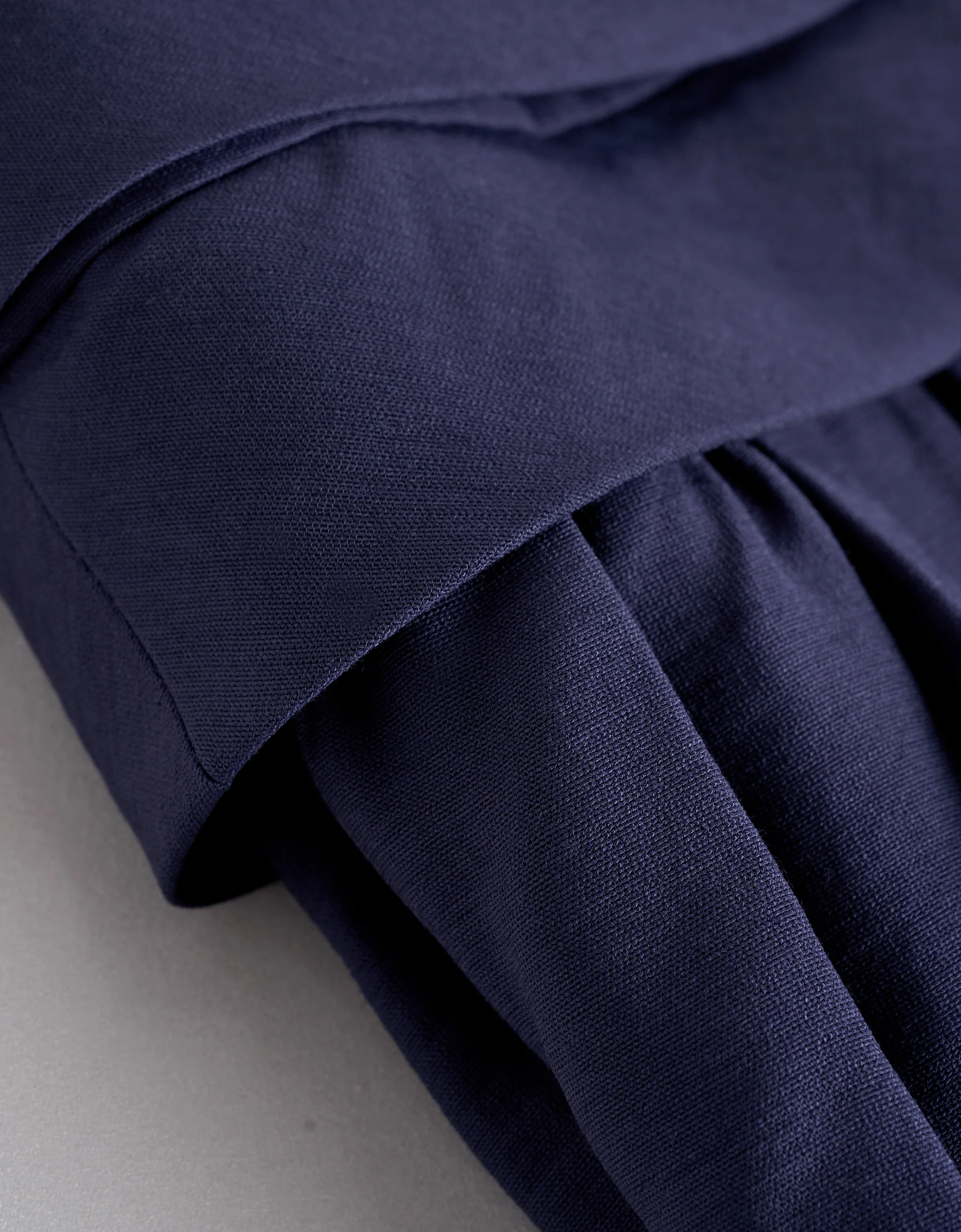 A-line Layered Pleated Mini Skirt - Image 7