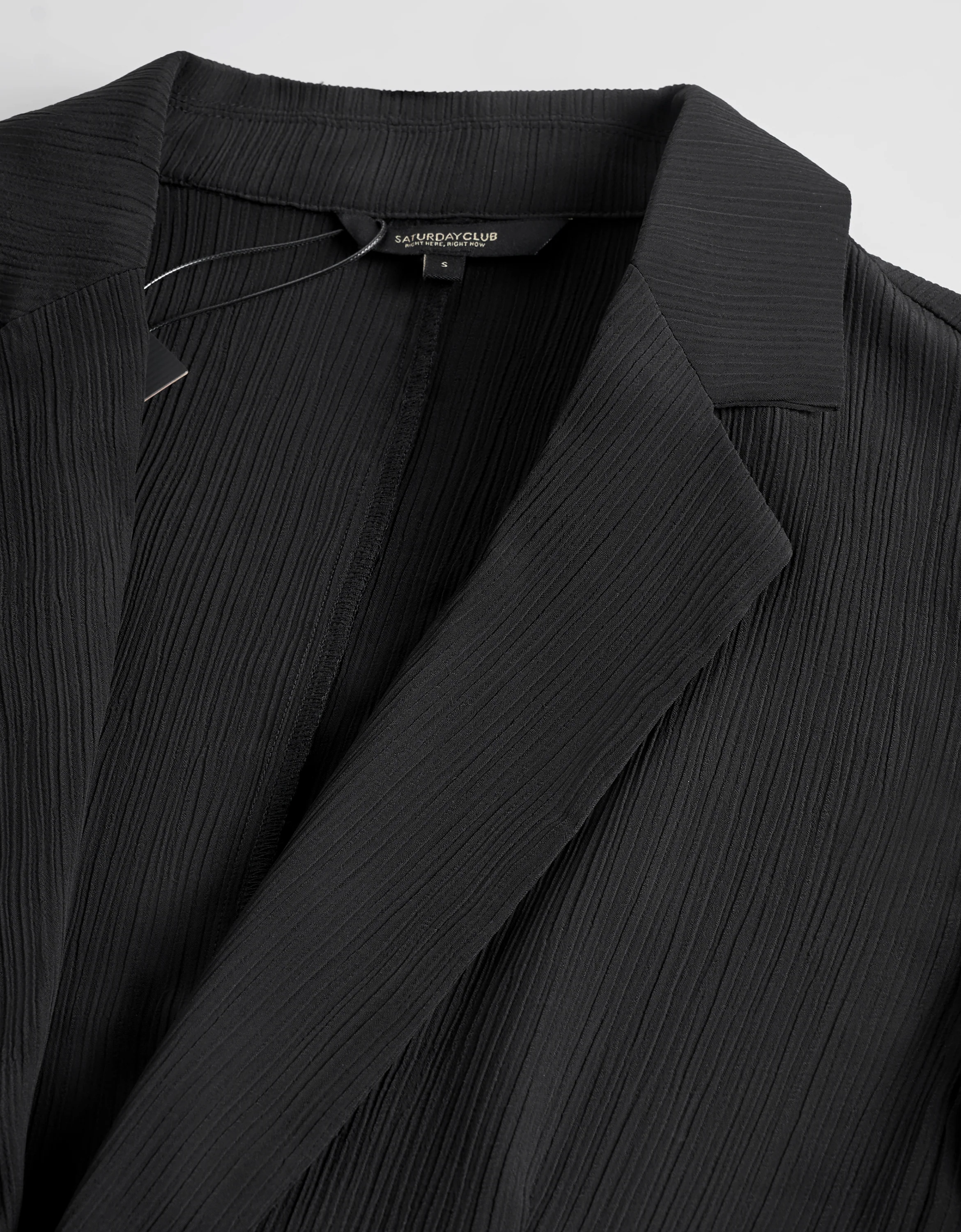 Adjustable Ruched Sleeve Blazer - Image 20