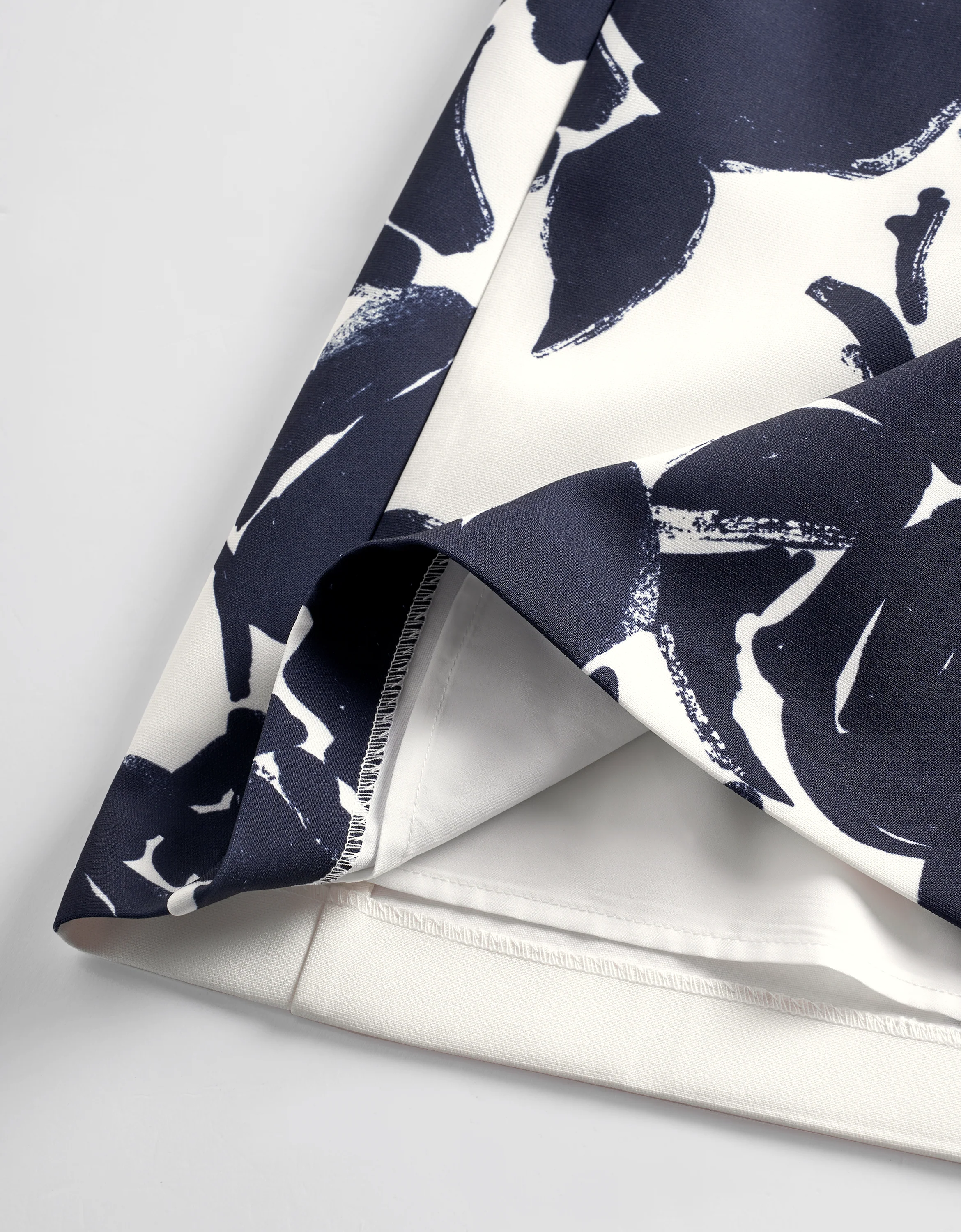 Boat Neck Floral Print Dress - Image 11