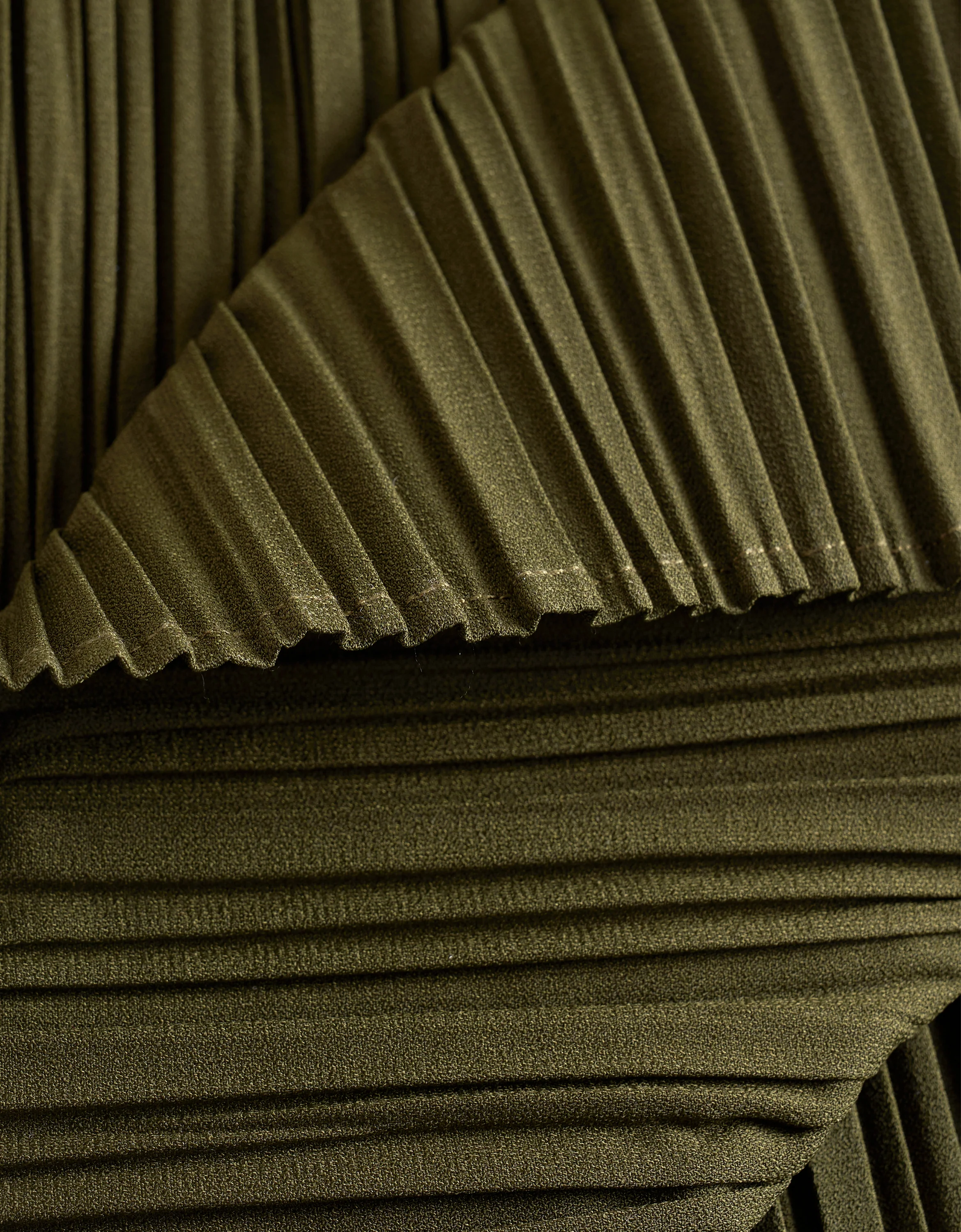 Button Front Pleated Skirt Cap Sleeve Dress - Image 6