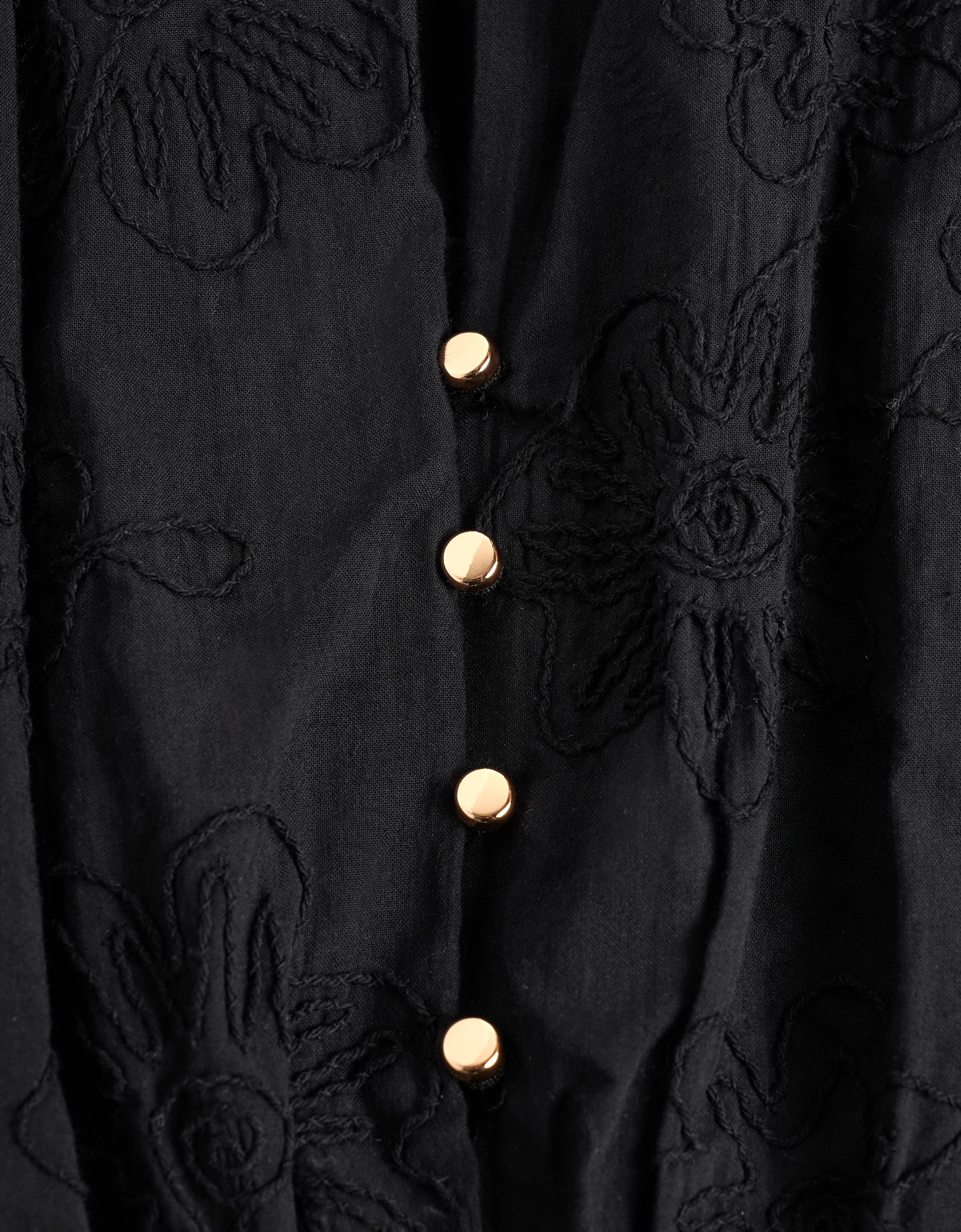 Button Front Ruffled Hem Pleated Dress - Image 23