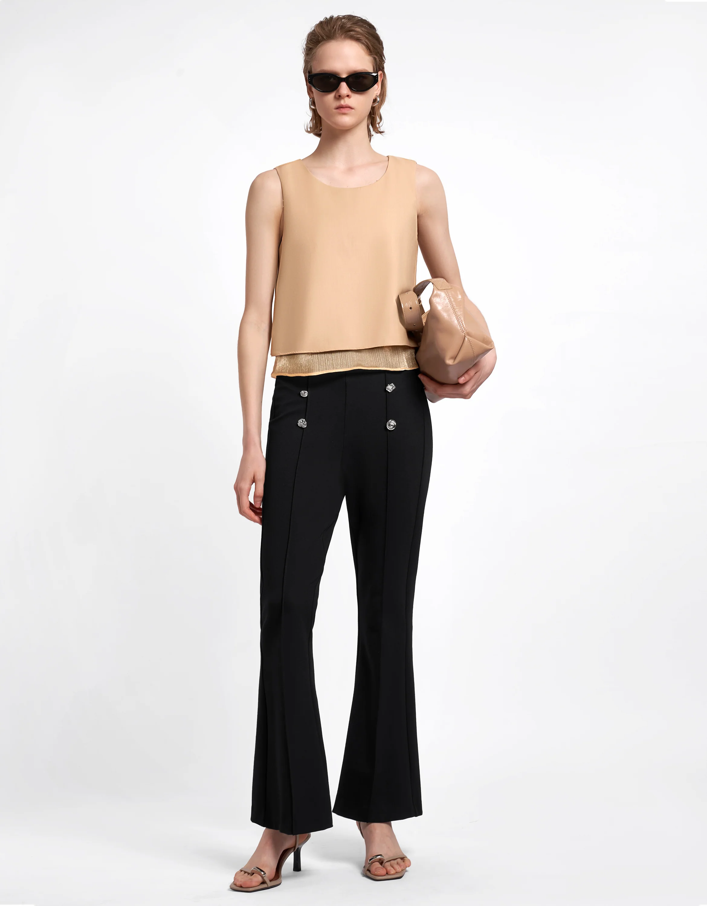 Crew Neck Layered Top - Image 9