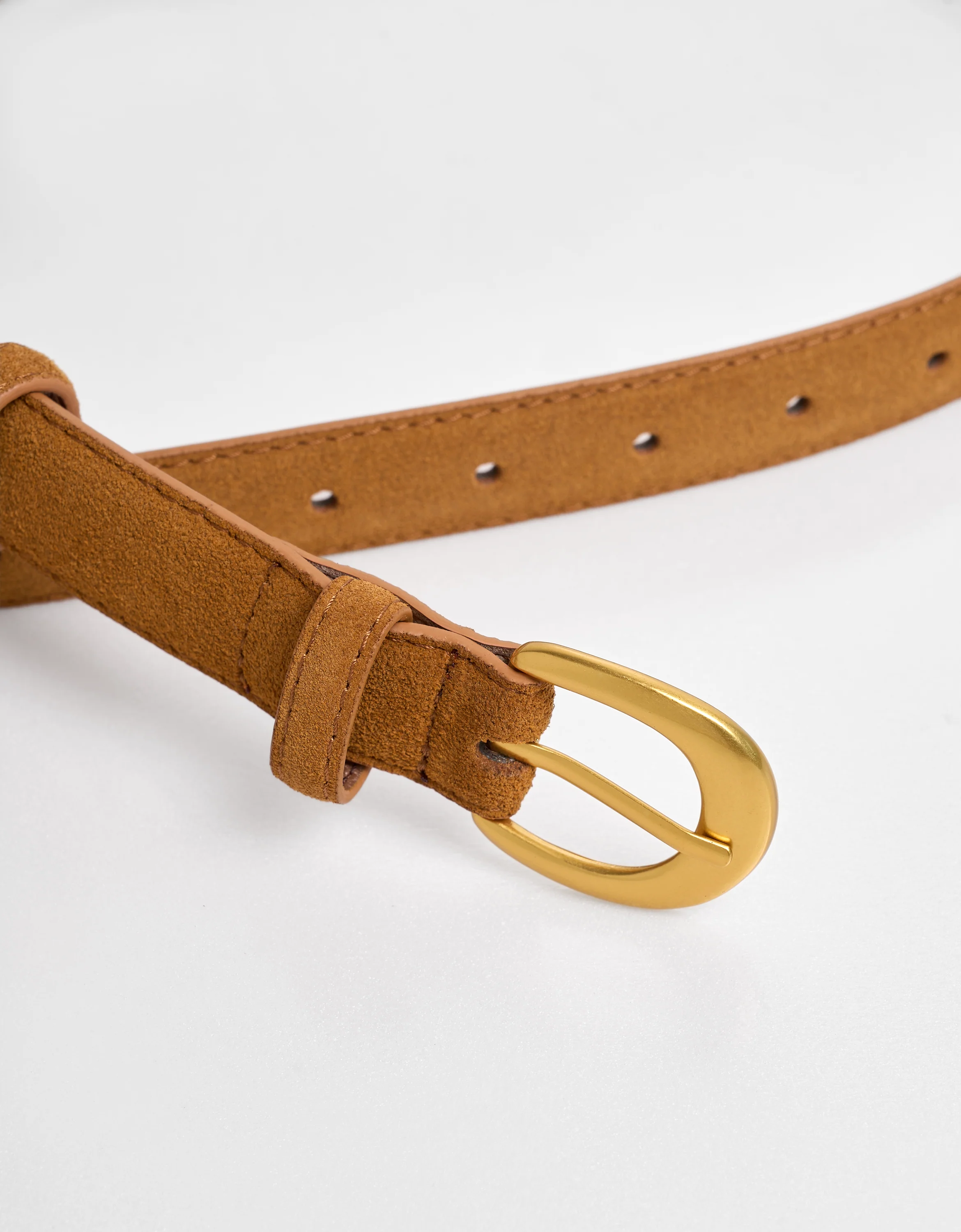 Faux Suede Leather Belt - Image 4