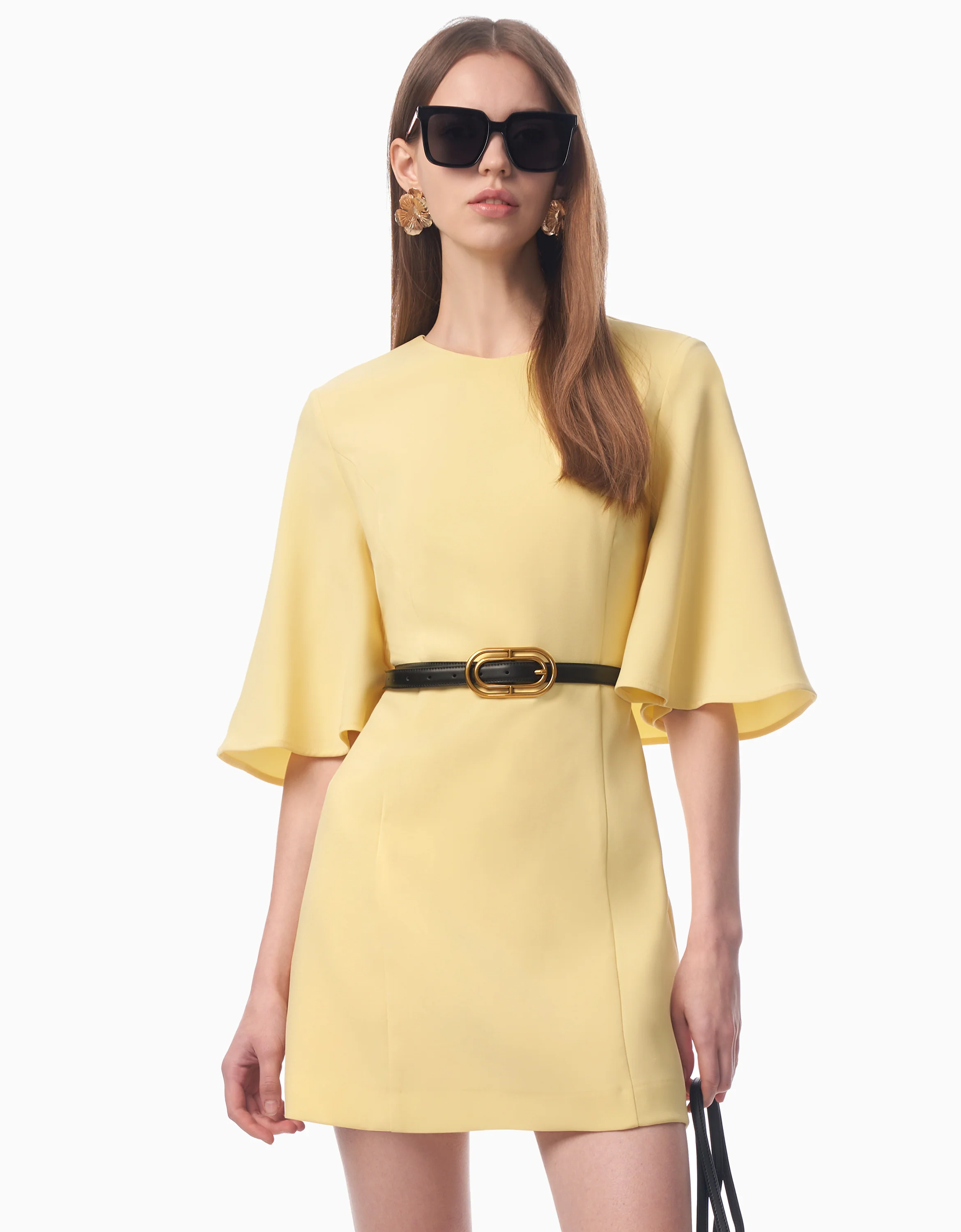Flared Sleeve Dress - Image 32