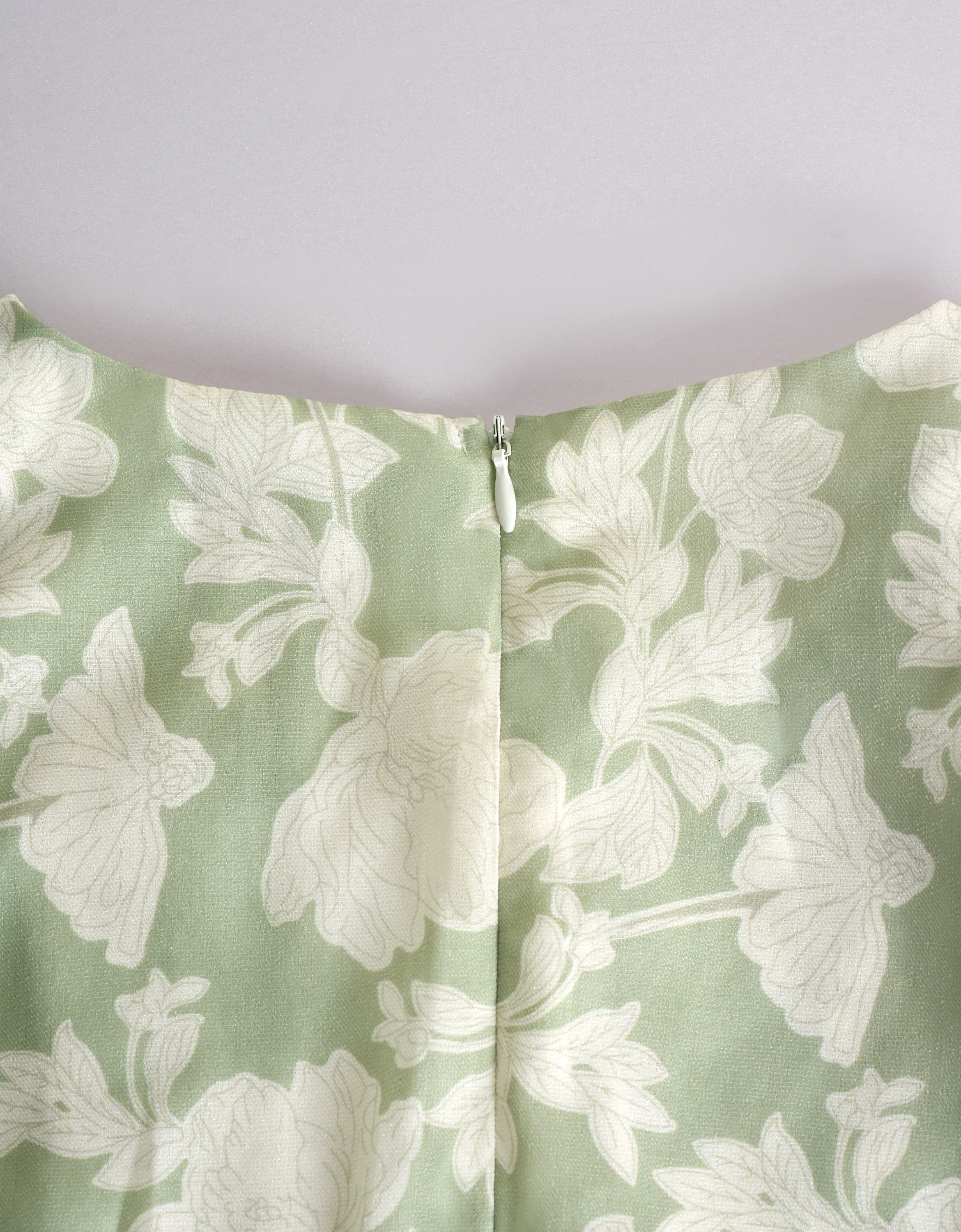 Floral Print Sleeveless Vest Midi Dress - Image 7