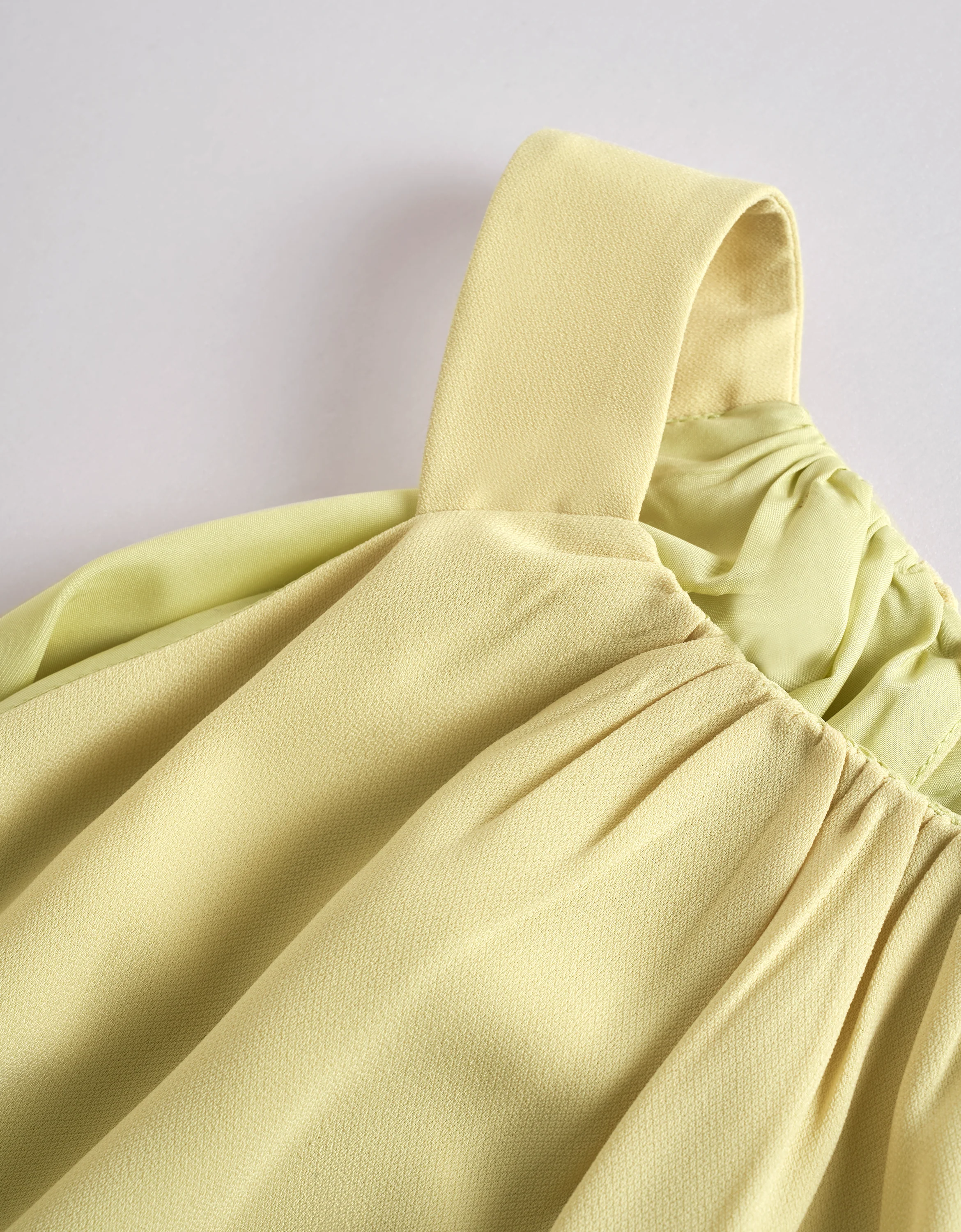 Halterneck Waist Tie Midi Dress - Image 7