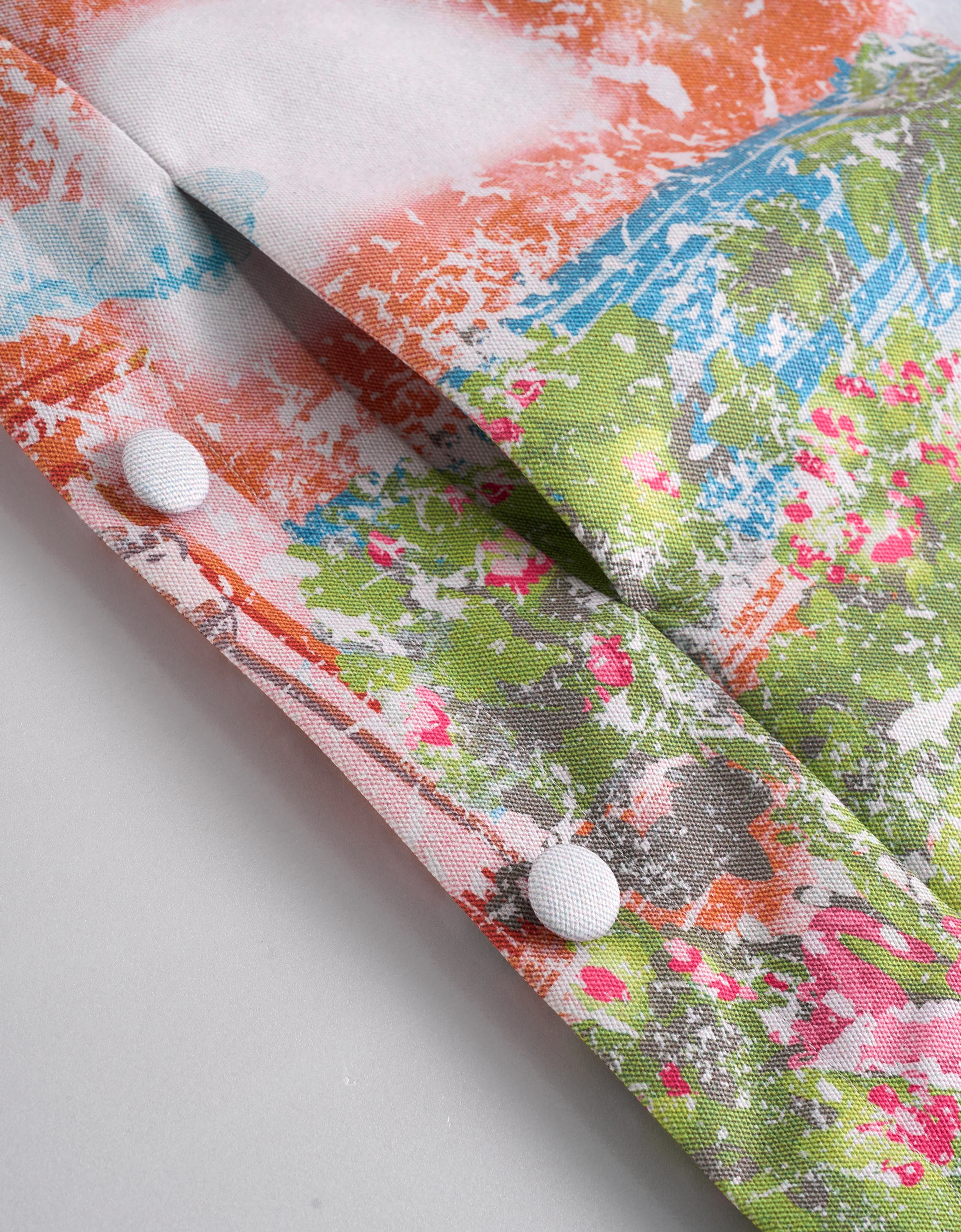 Landscape Art Print Sleeveless Dress - Image 7