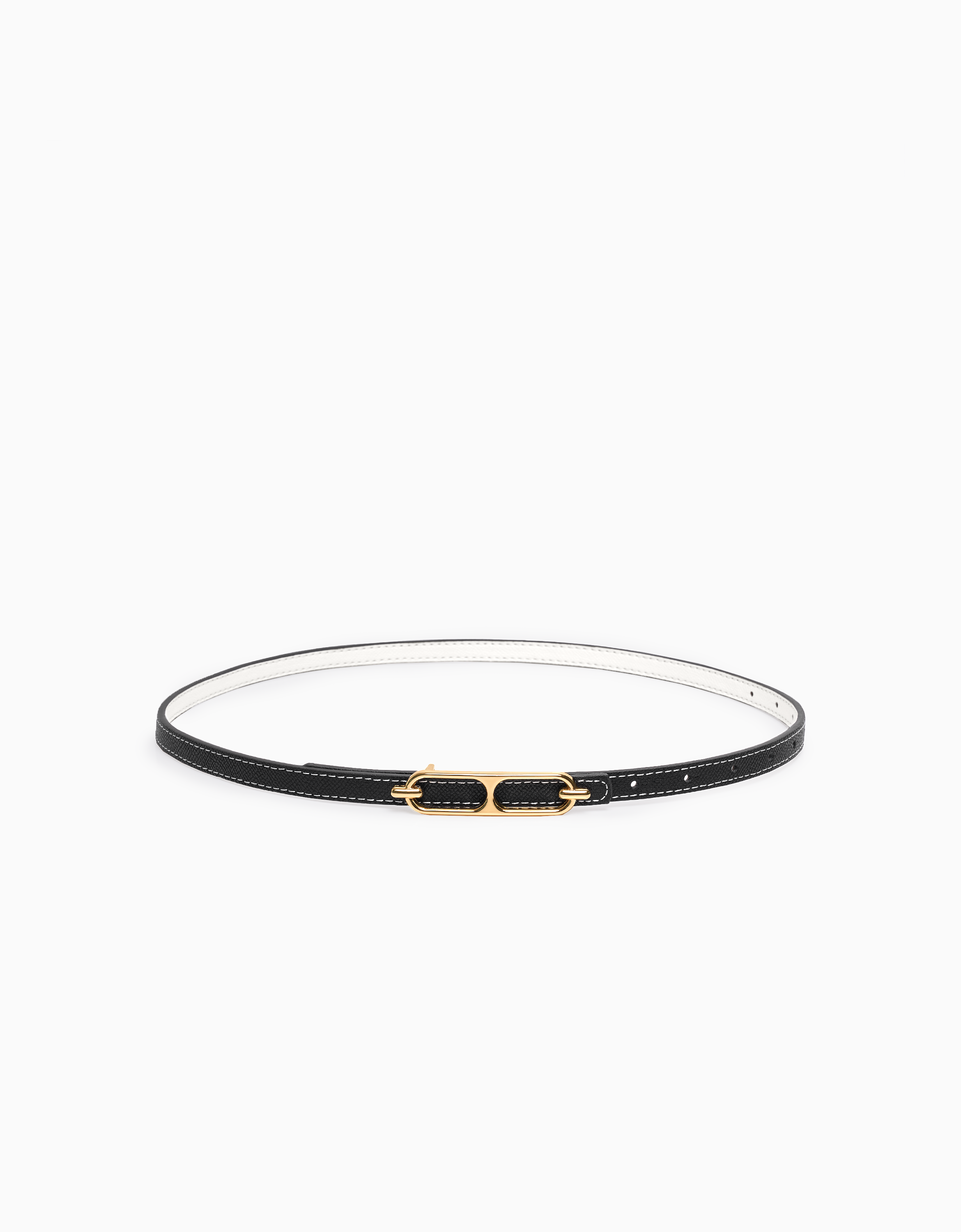Reversible Thin Leather Belt - Image 14