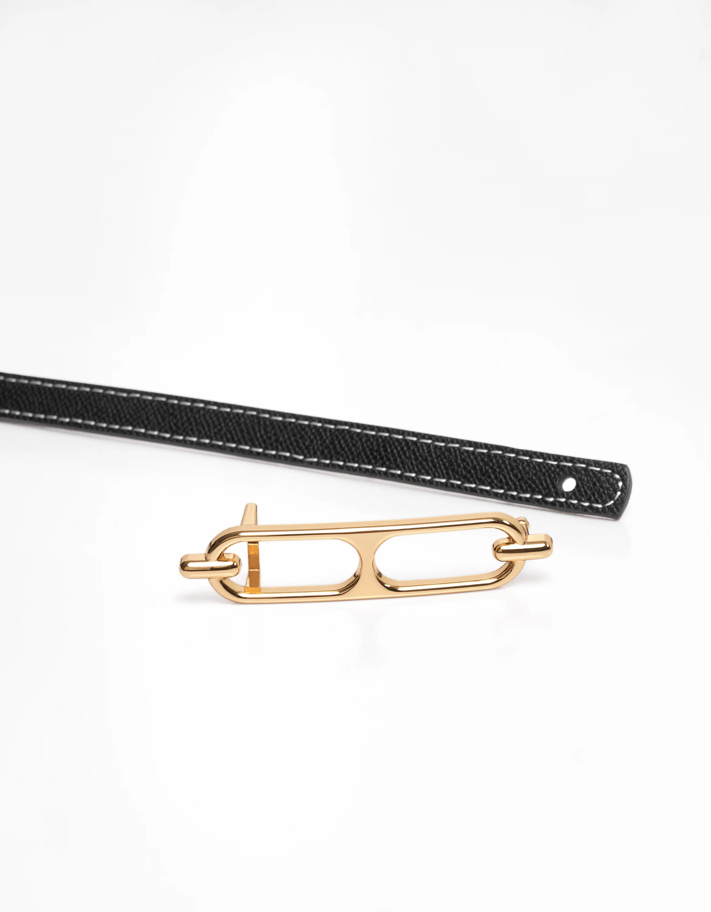 Reversible Thin Leather Belt - Image 18