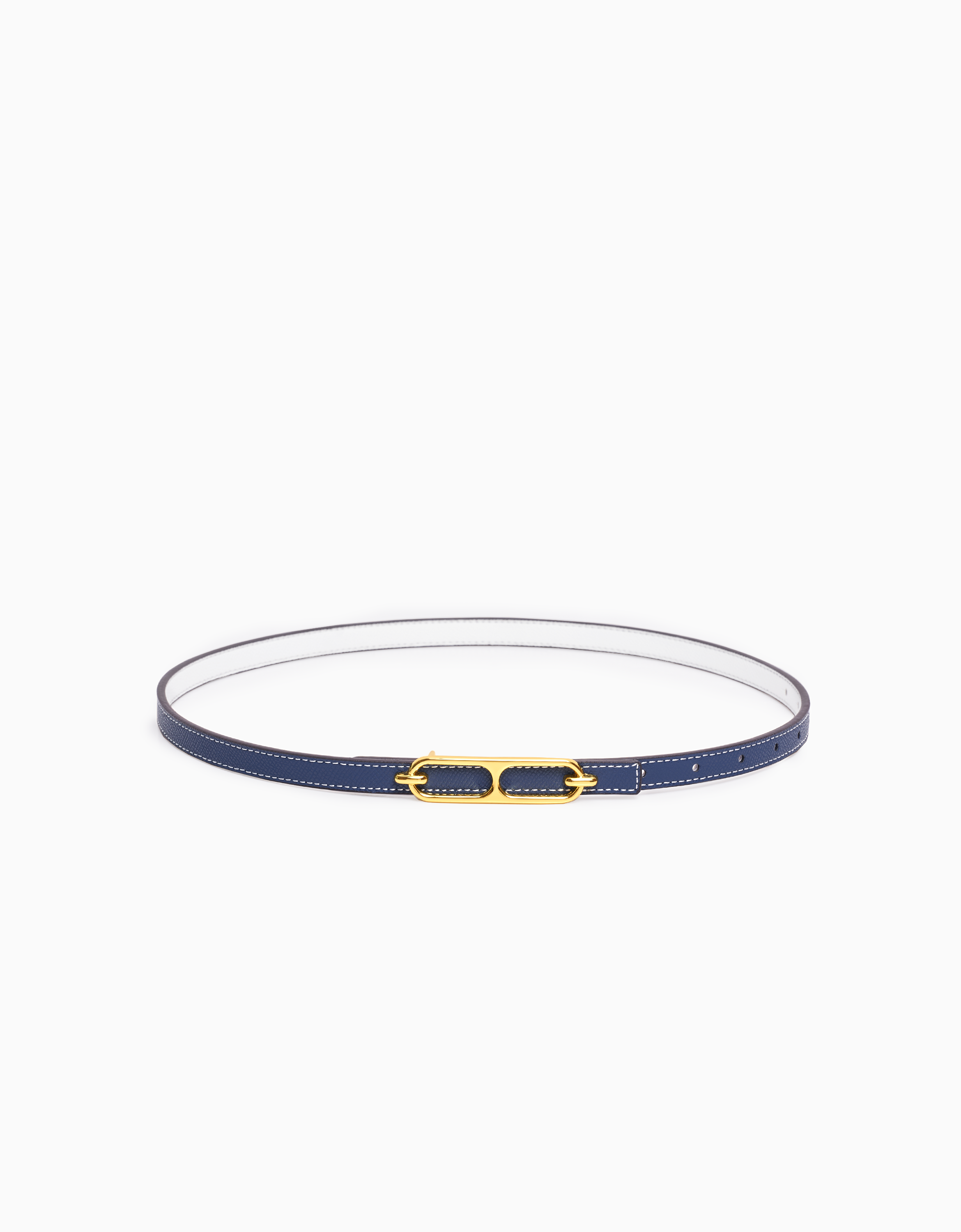 Reversible Thin Leather Belt - Image 23