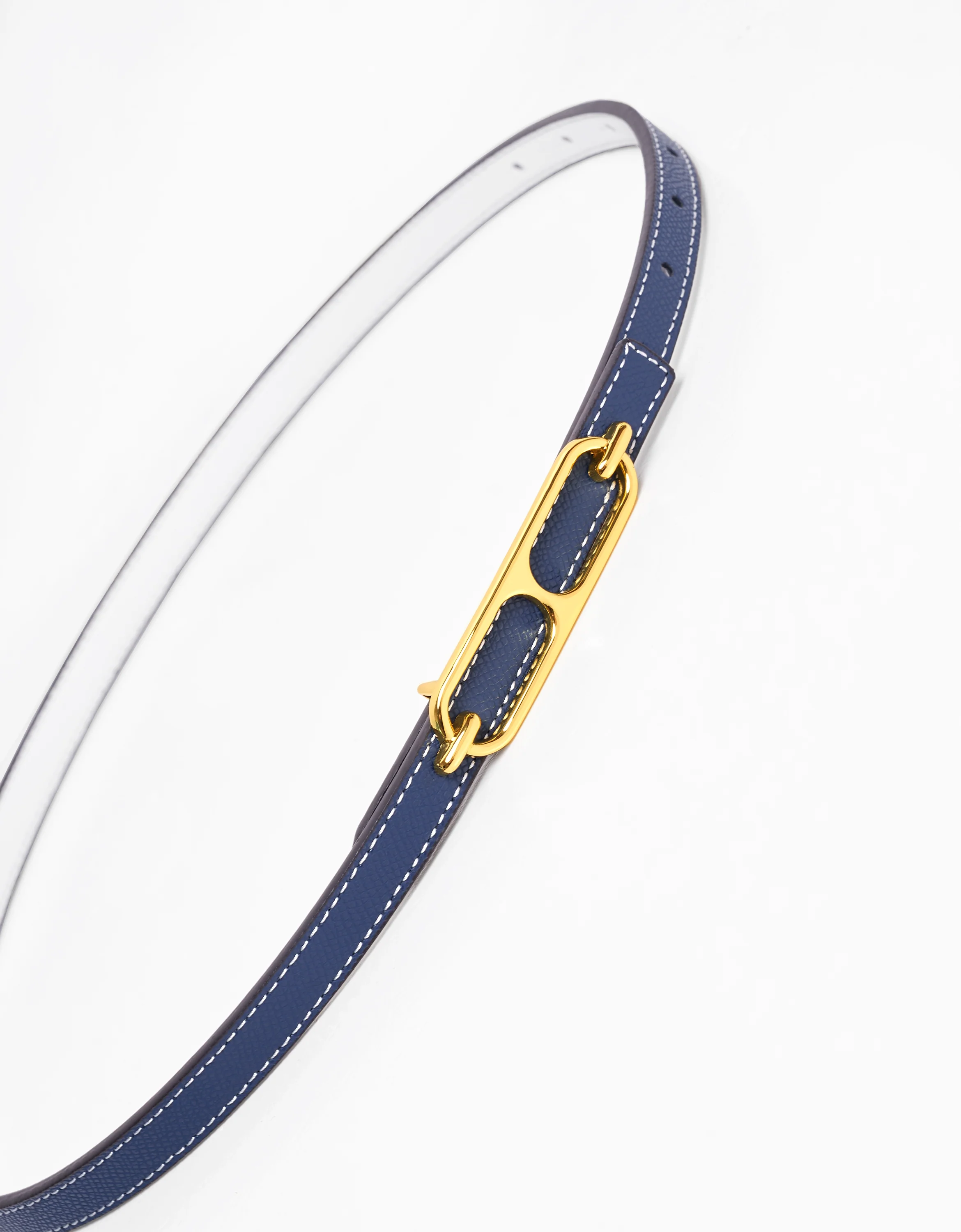 Reversible Thin Leather Belt - Image 24