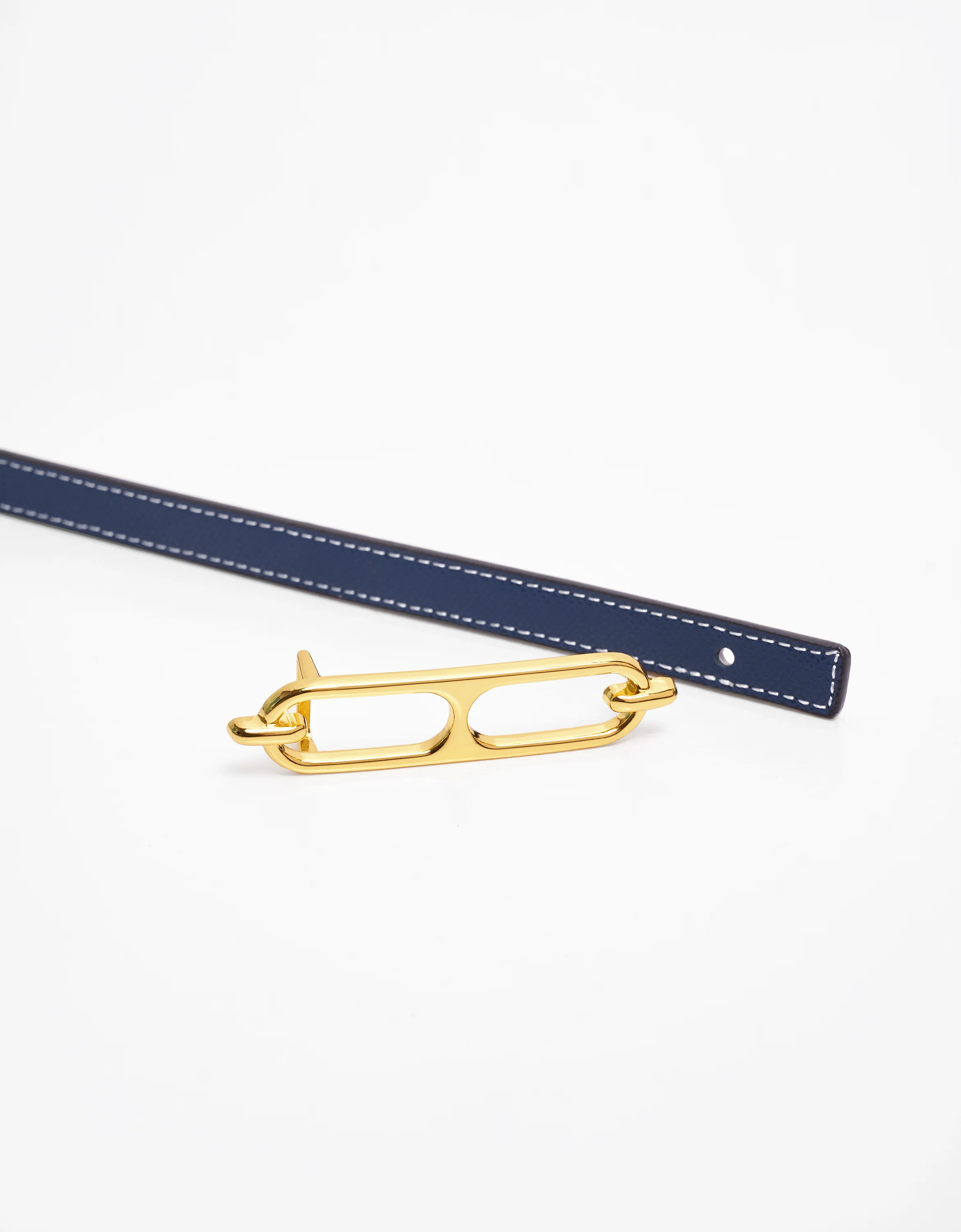 Reversible Thin Leather Belt - Image 27