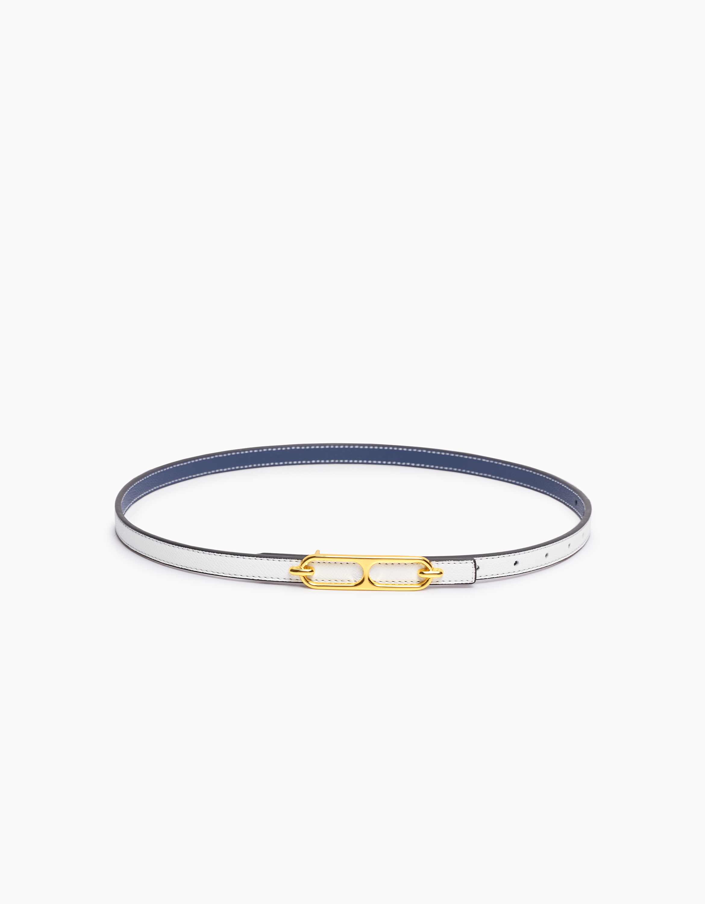 Reversible Thin Leather Belt - Image 28