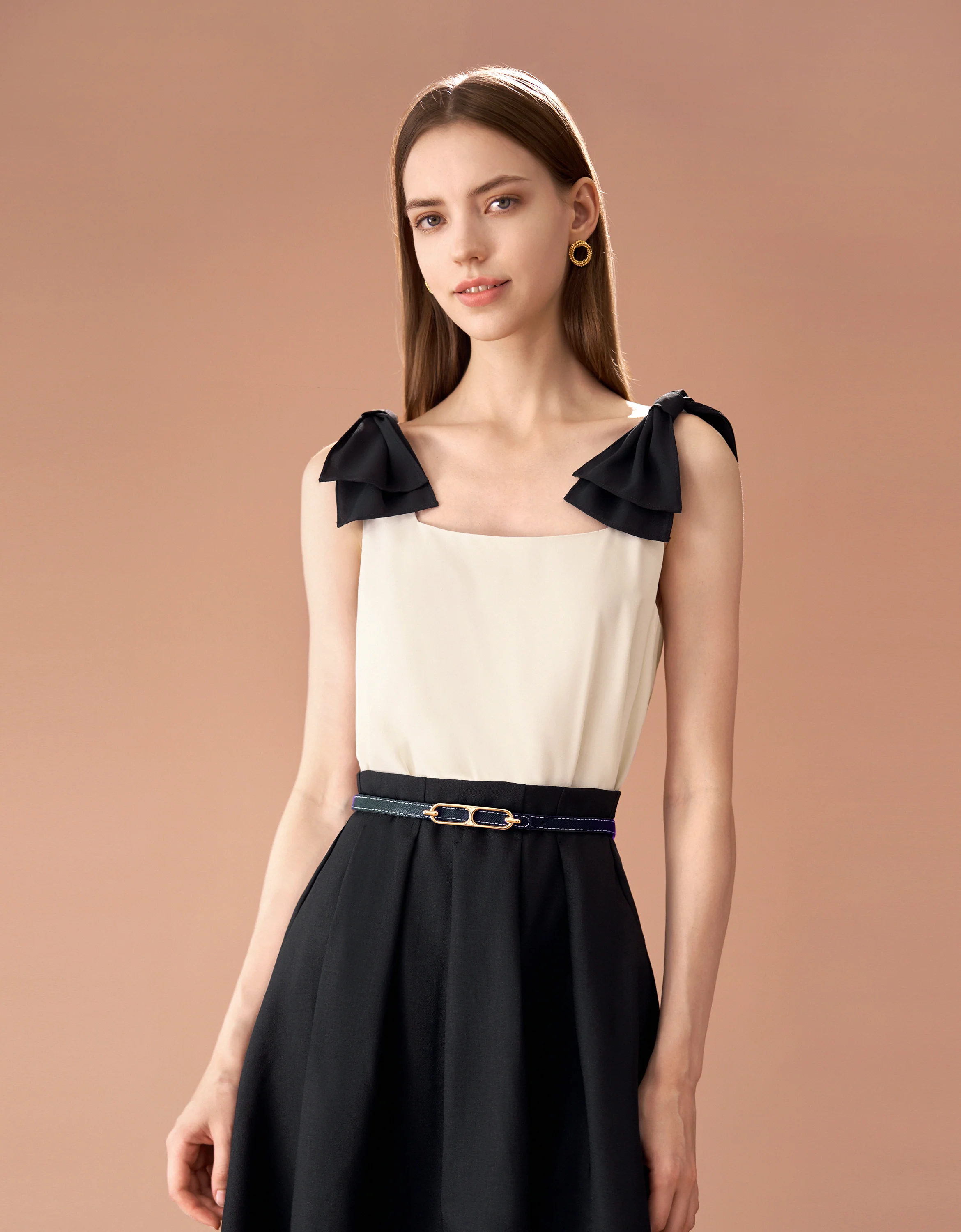 Reversible Thin Leather Belt - Image 29
