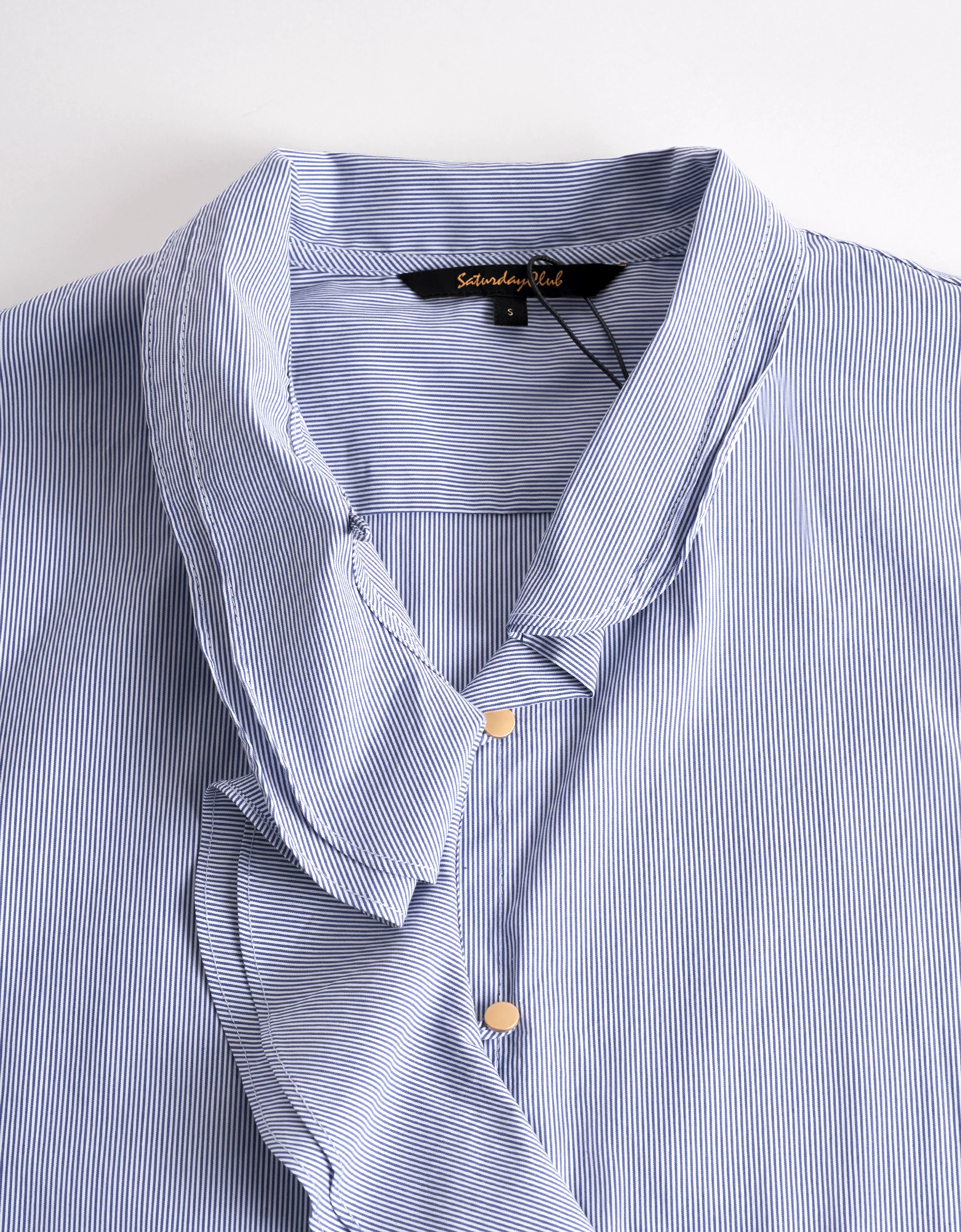 Ruffled Detail Short Sleeve Shirt - Image 8