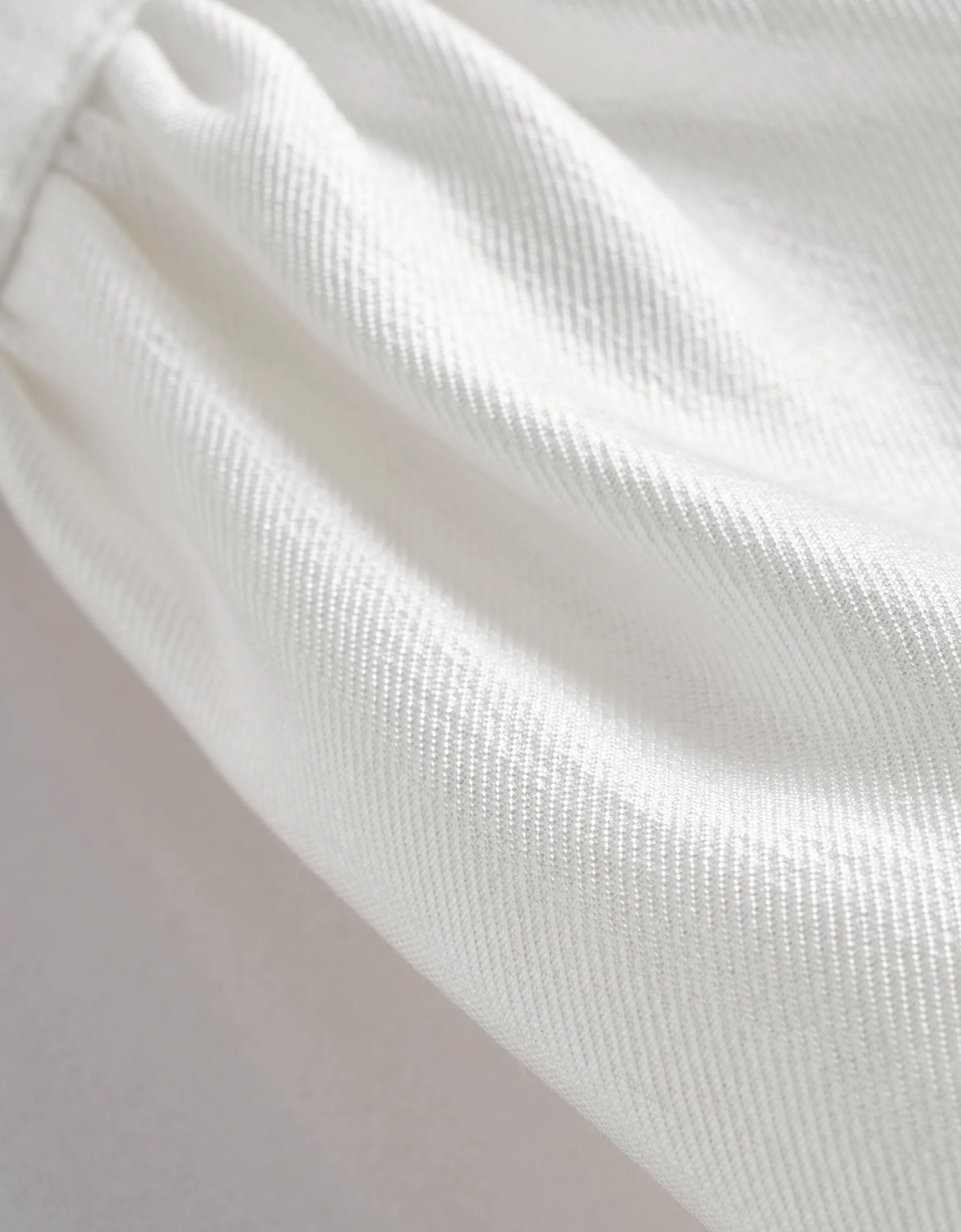 Ruffled Panel Round Neck T-Shirt - Image 8