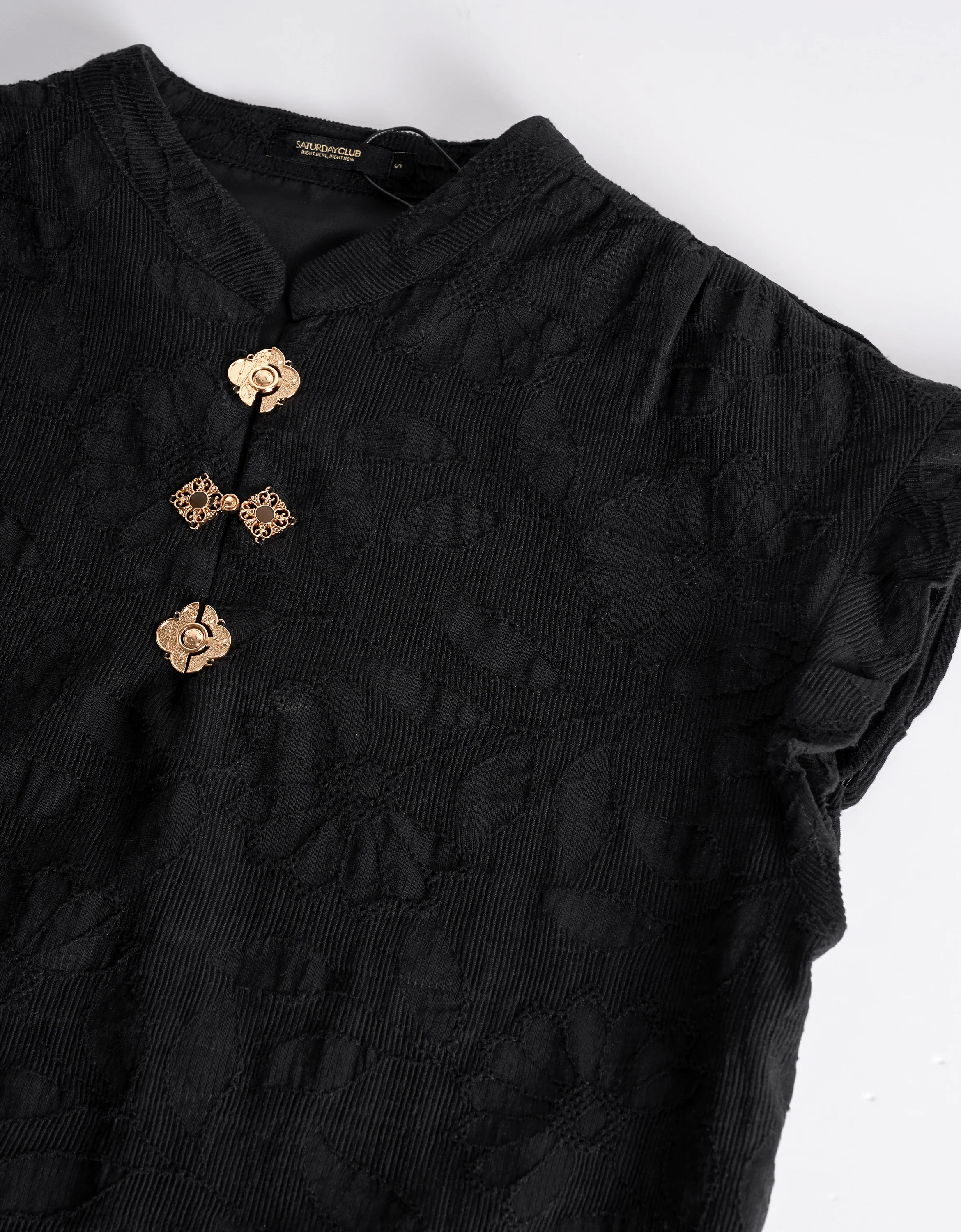 Ruffled Sleeve Textured Top - Image 13