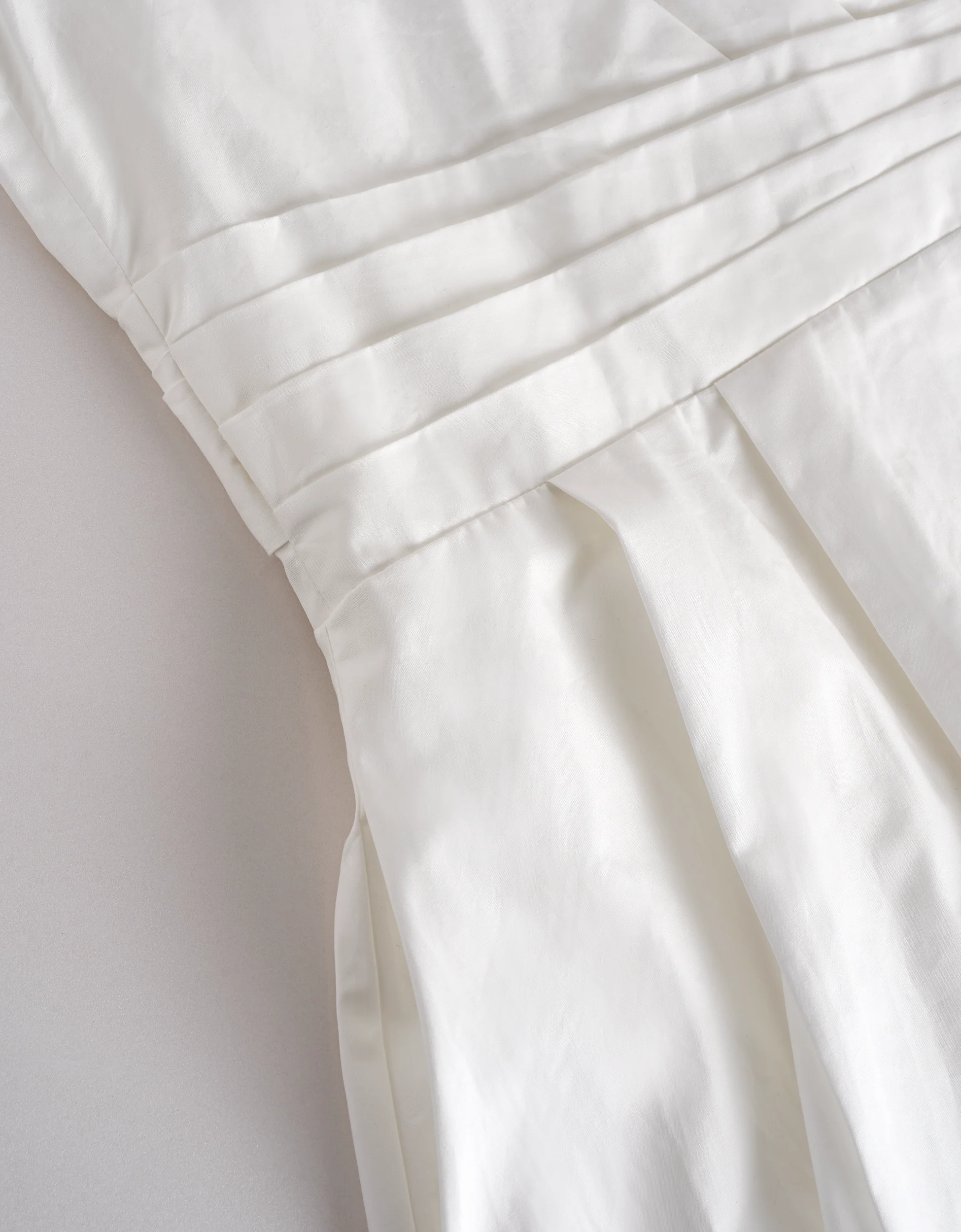 Shirt Collar Pleated Sleeveless Dress - Image 6