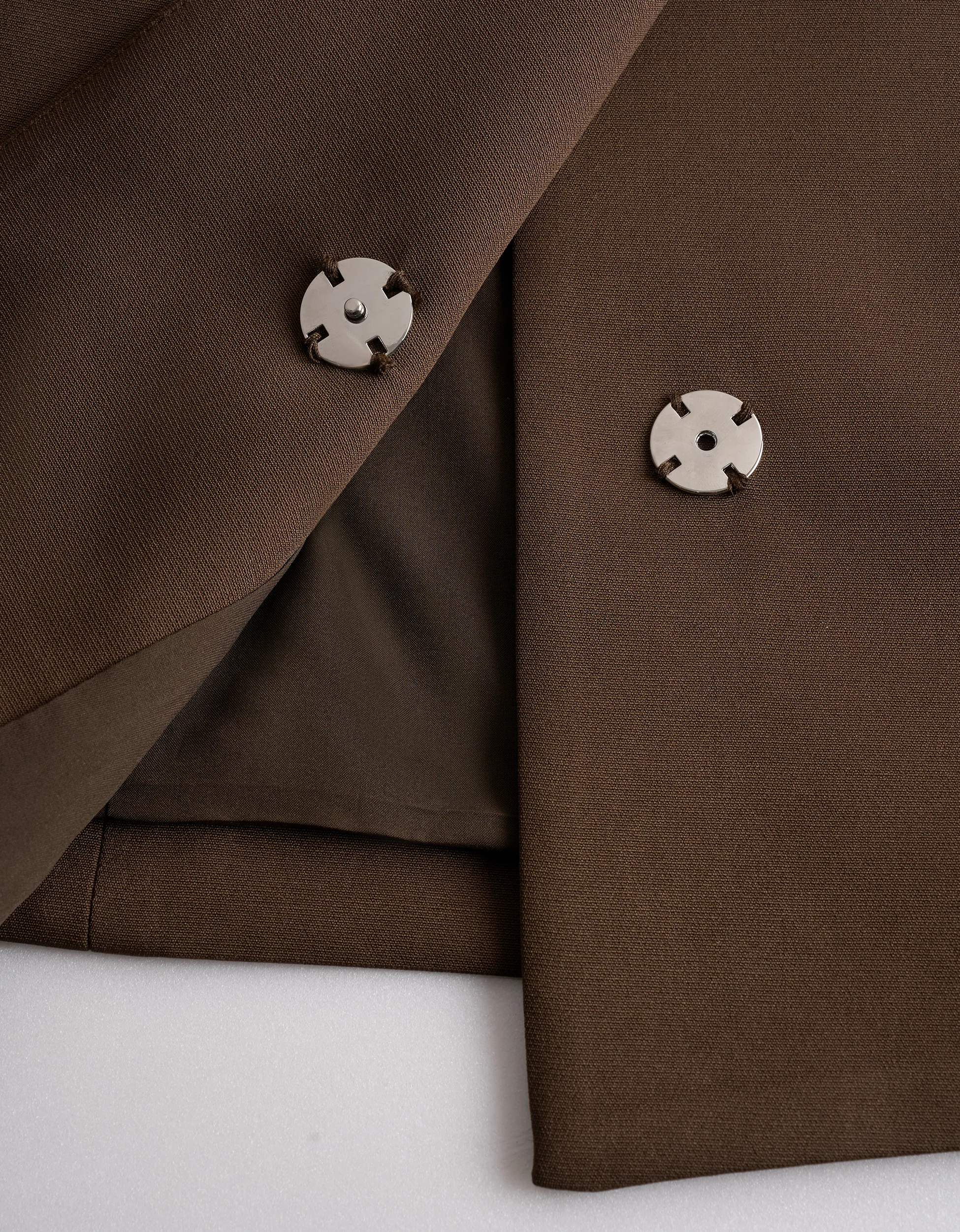 Single Button Sleeveless Suit Dress - Image 7