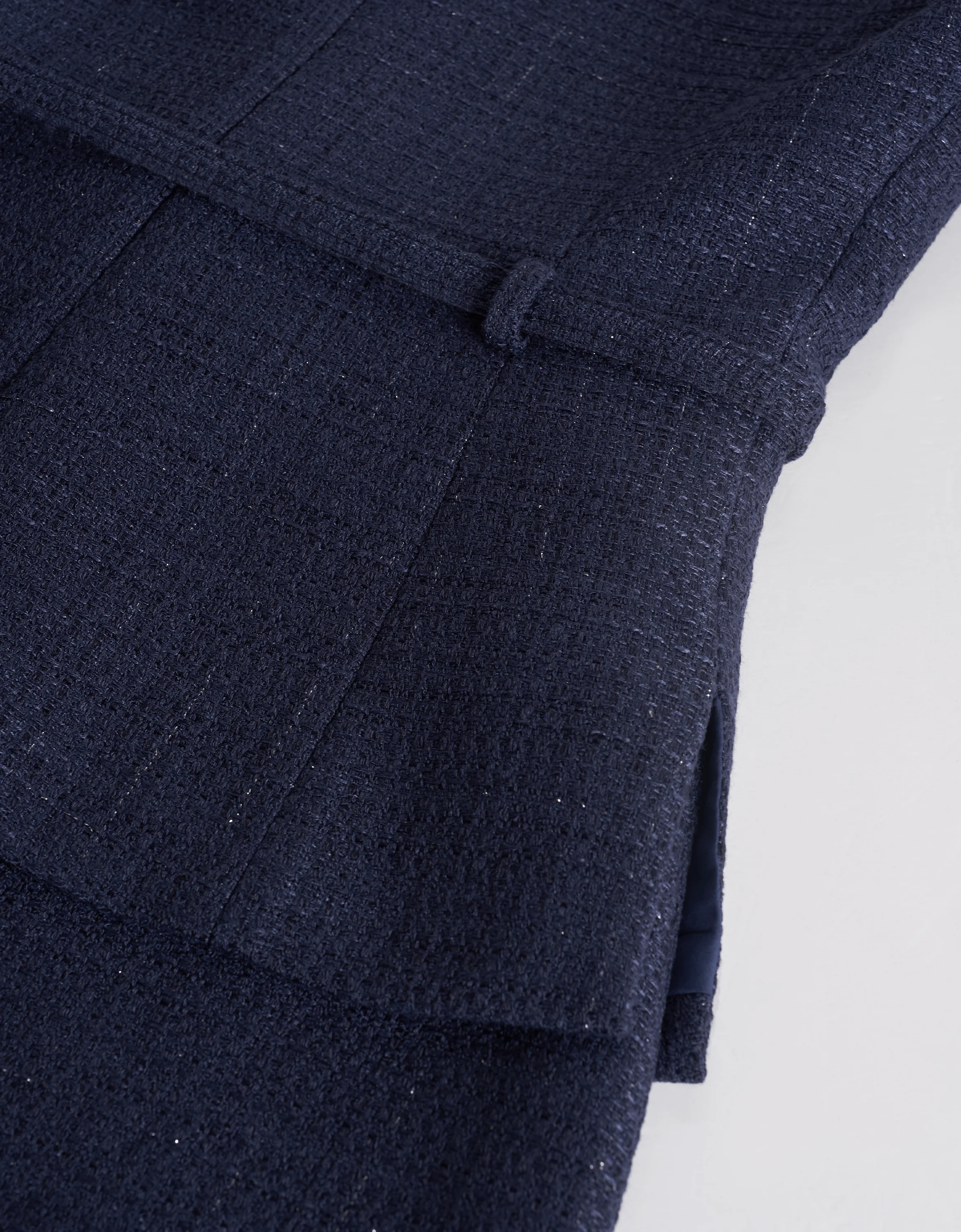 Sleeveless Tweed Vest Dress - Image 26