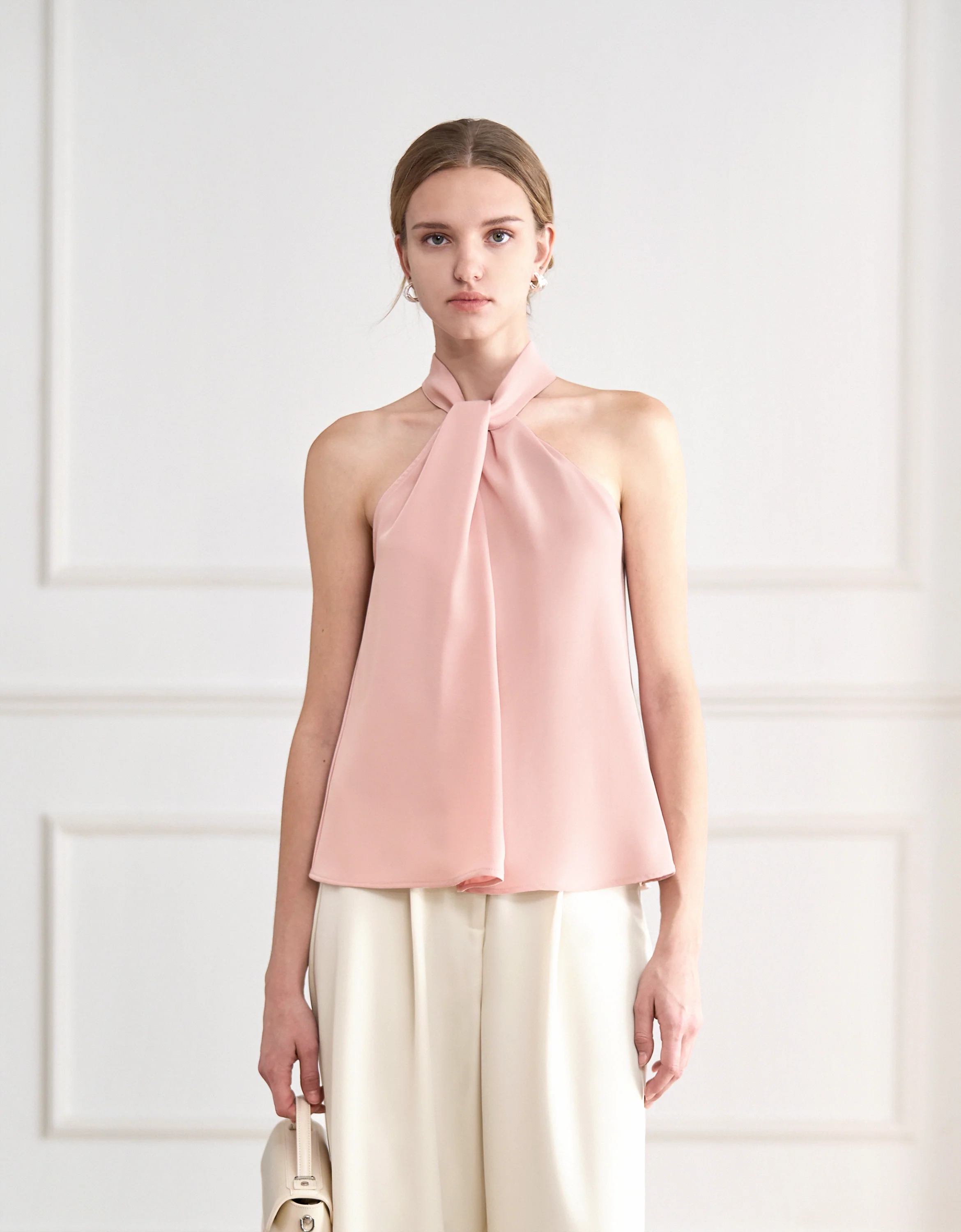 Twist Collar Halterneck Top - Image 10