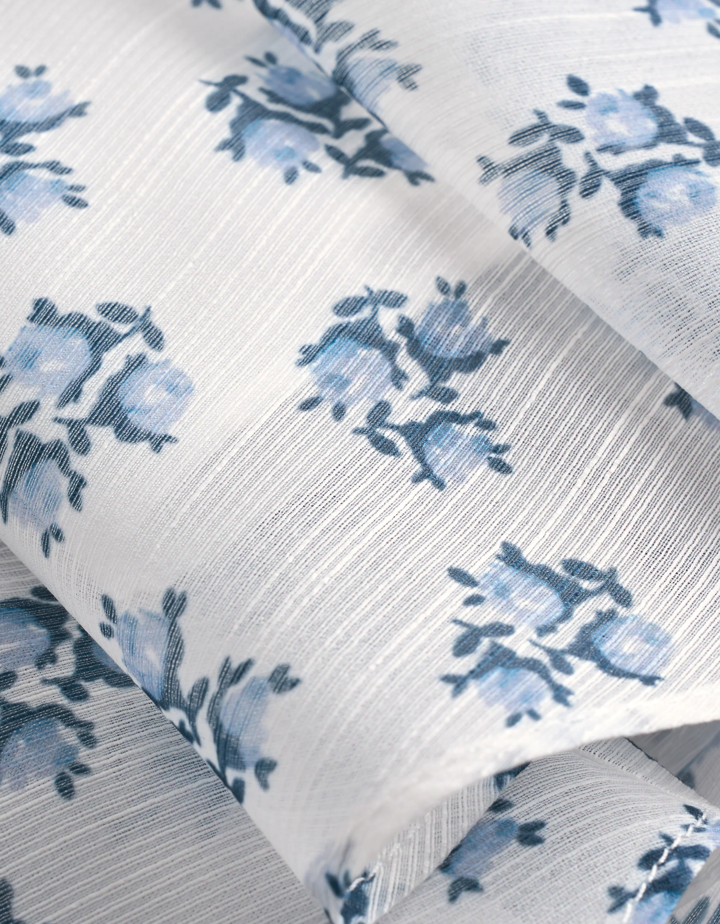 Waist Tie Floral Print Short Sleeve Shirt Dress - Image 9