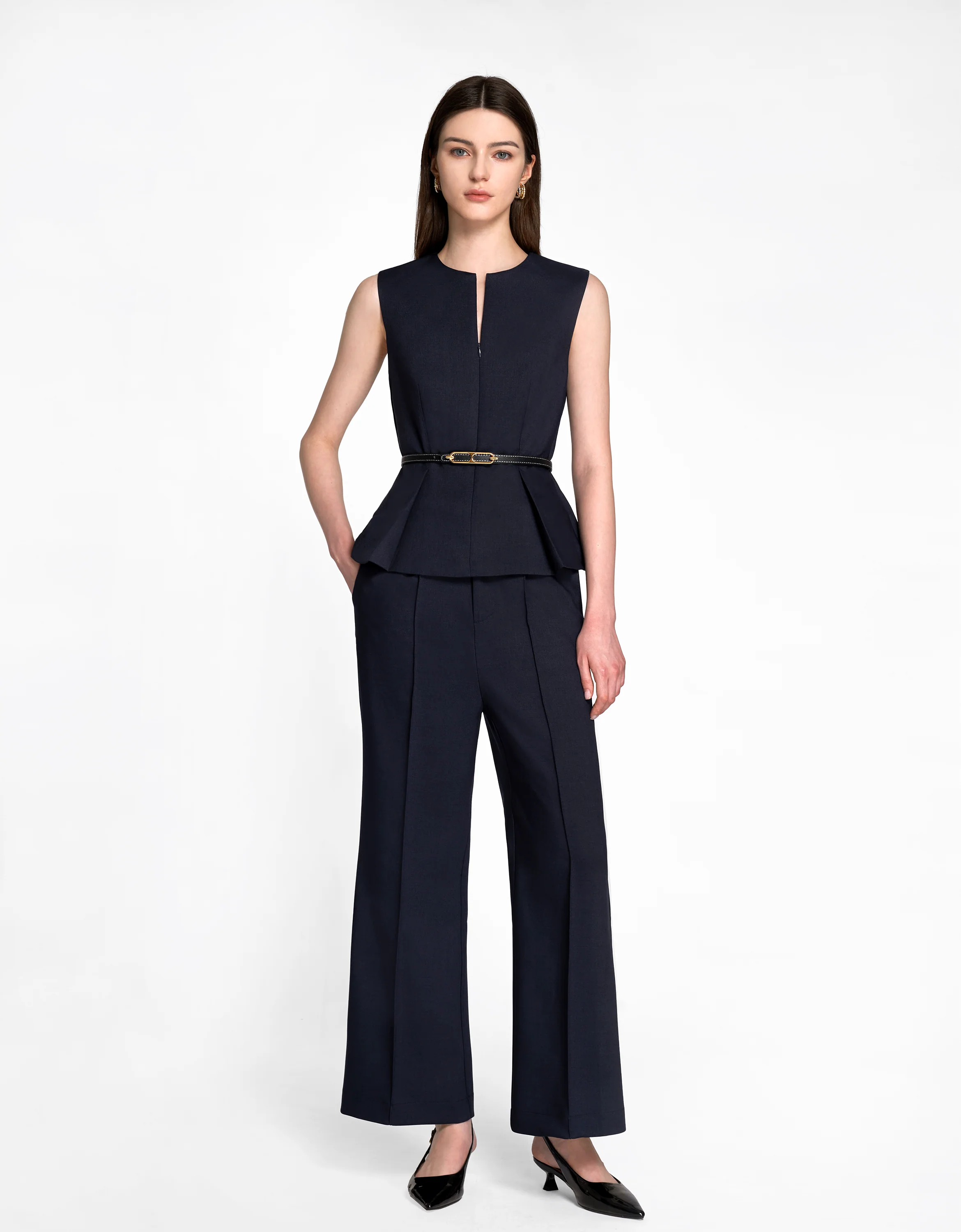 Wide-leg Trousers - Image 4