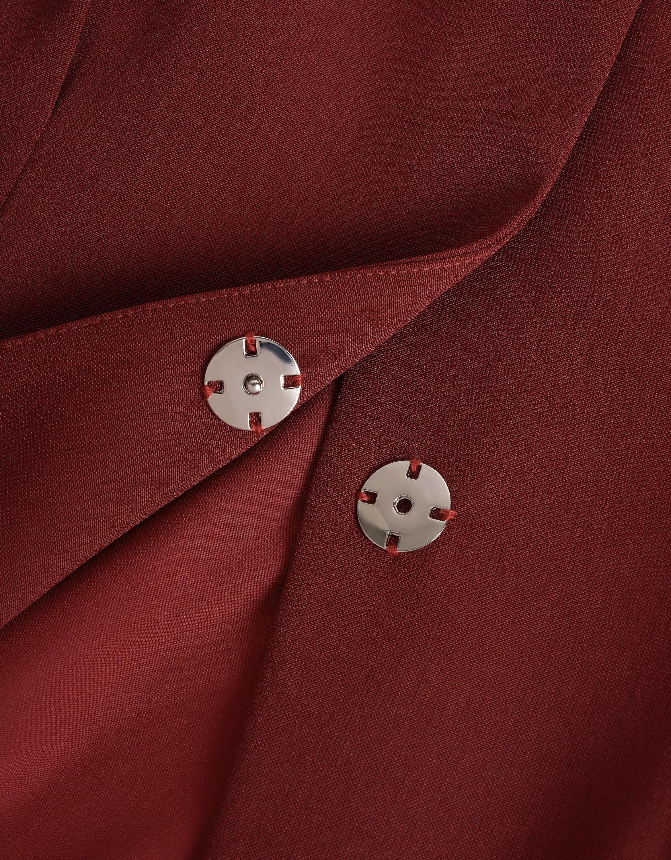 Wide Shoulder Pleated Suit Vest - Image 23