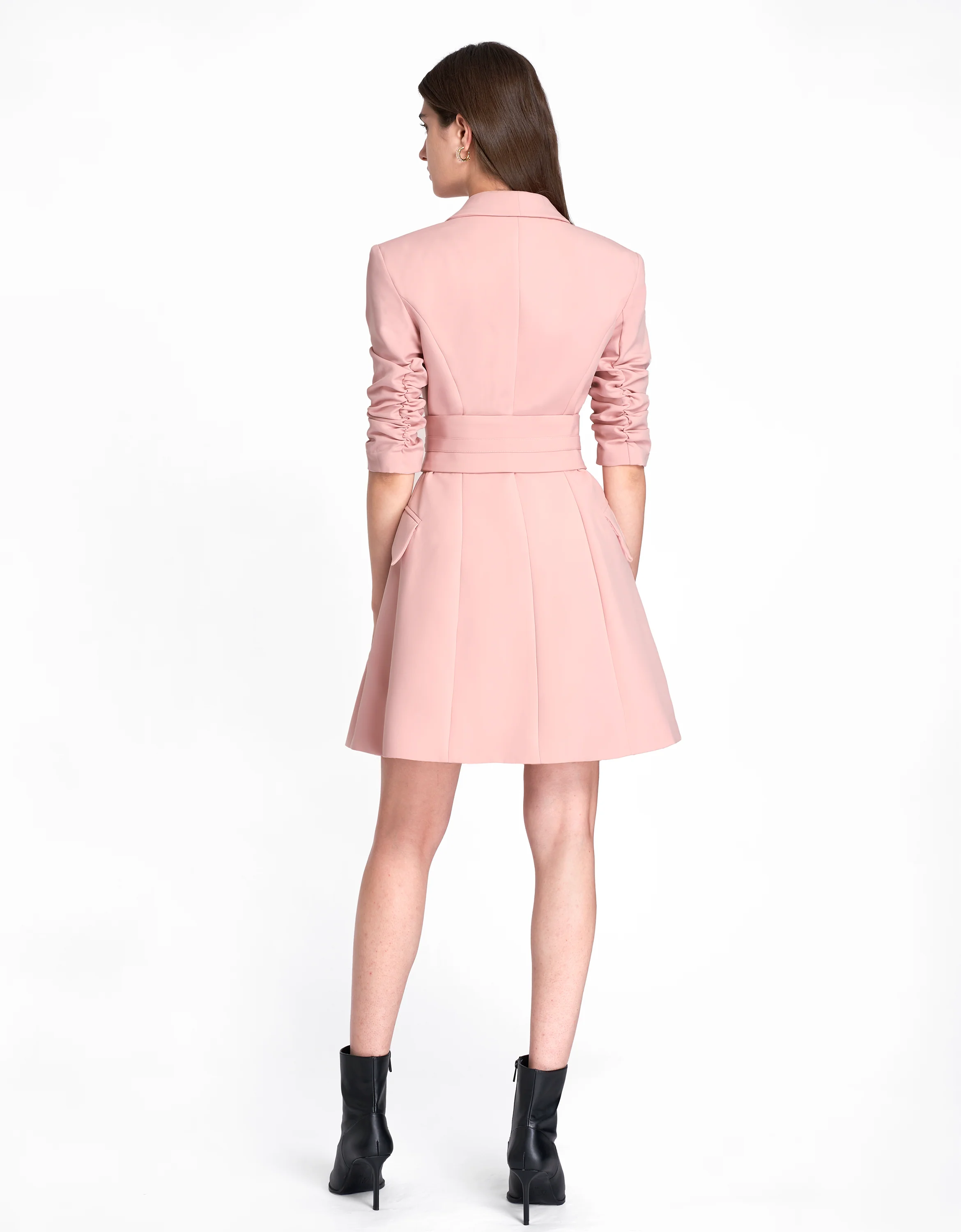 Wide Waistband Suit Dress - Image 6